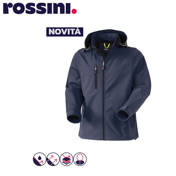 Giubotto Softshell R Boost Blu